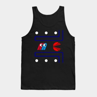 UA Ghost chasing CO Pacman Tank Top